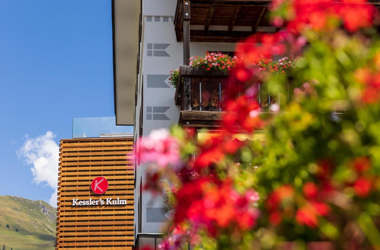 Kessler'S Kulm Hotel Davos Bagian luar foto