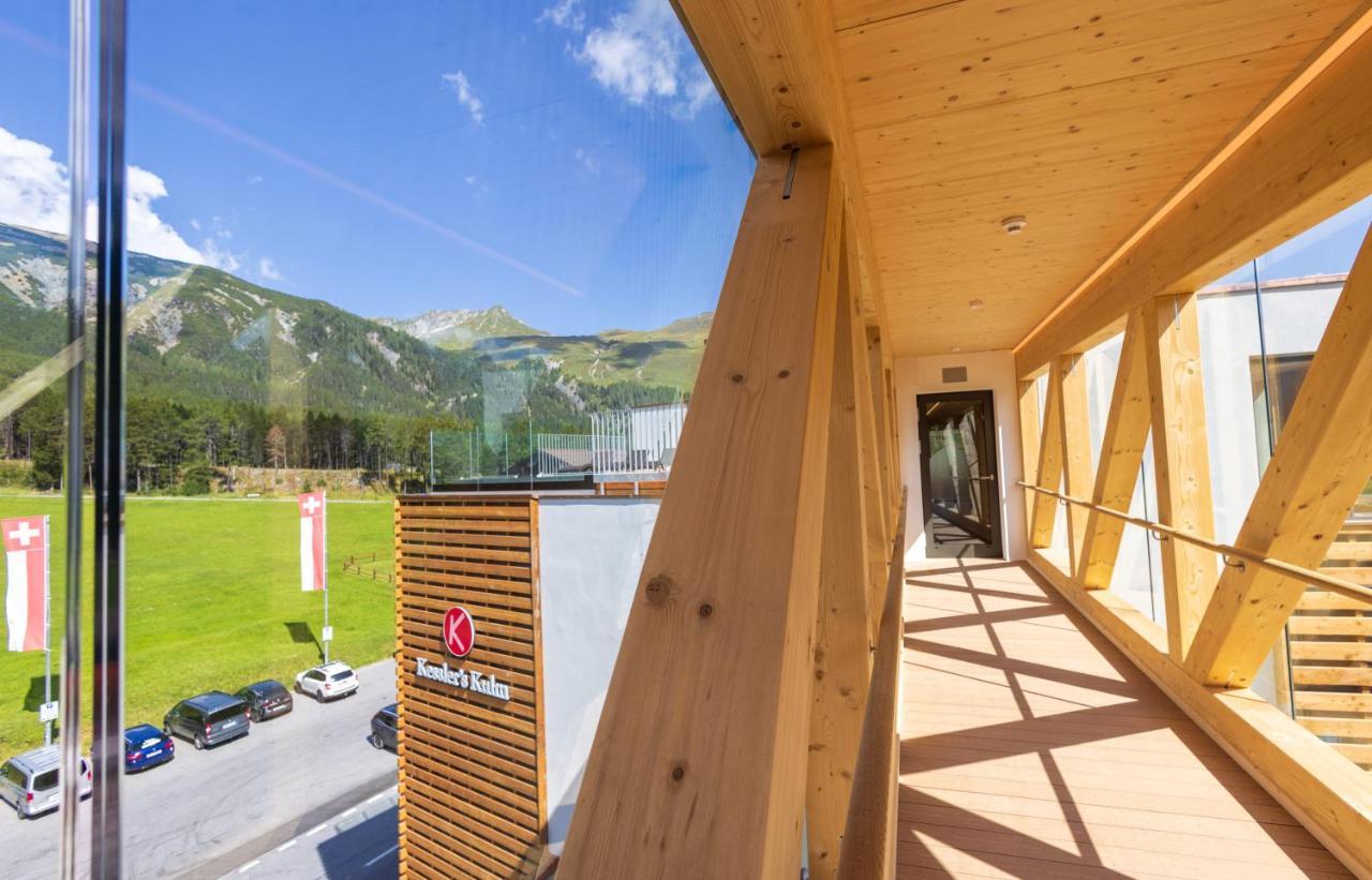 Kessler'S Kulm Hotel Davos Bagian luar foto