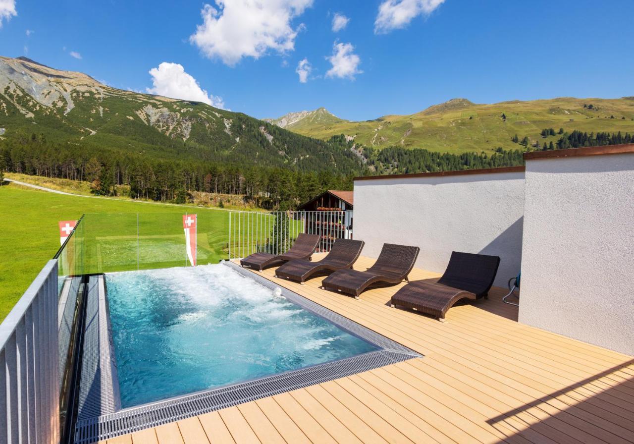 Kessler'S Kulm Hotel Davos Bagian luar foto